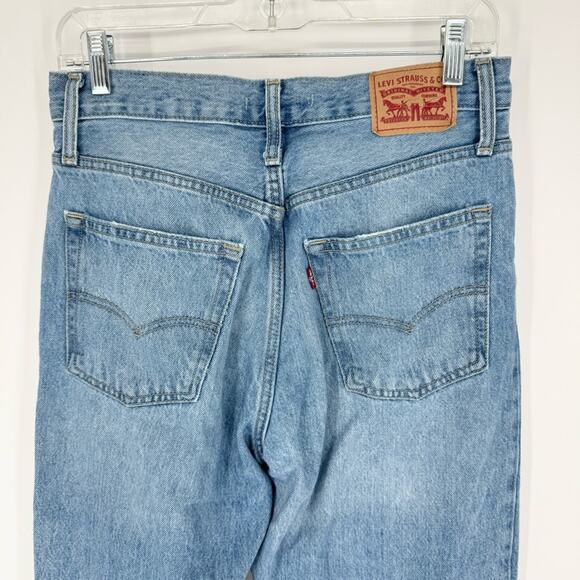 Levi's Women's '94 Baggy Destructed Distressed Classic Jeans Medium Wash Size 27 - Picture 13 of 16